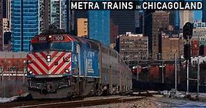 Extreme Metra Trains in Chicago
