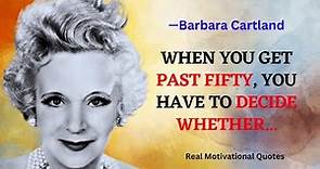 Here are some good facts about Barbara Cartland, who wrote.