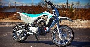 New 2023 Honda CRF110F Dirt Bike / Trail Motorcycle | Walkaround + Exhaust / Engine Sound