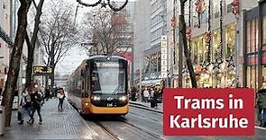 Tram and Light Rail in Karlsruhe, Germany