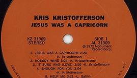 Kris Kristofferson - Jesus Was A Capricorn