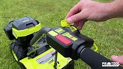RYOBI 40V HP Brushless 18 in. Battery Powered Rear Tine Tiller and 16 in. Front Tine Tiller with Batteries and Chargers RY40720-30