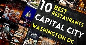 Top 10 Best Restaurants in Washington DC - Where to eat in Washington DC