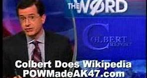Colbert Vs. Wikipedia