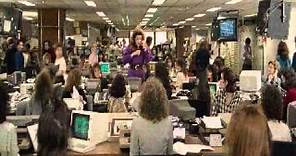 Ending scene of Working Girl vs Dwight's scene in The Office