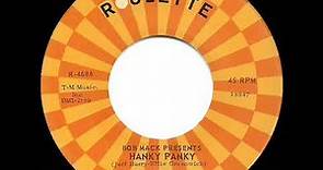 1966 HITS ARCHIVE: Hanky Panky - Tommy James & the Shondells (a #1 record--mono 45)