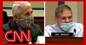 Fauci fires back at Rep. Jim Jordan during heated exchange about pandemic