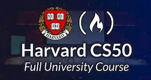 Harvard CS50 – Full Computer Science University Course