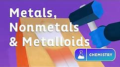 Metals, Nonmetals & Metalloids