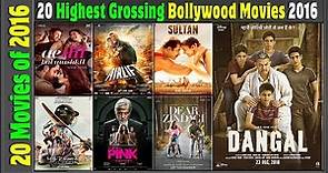 Top 20 Bollywood Movies Of 2016 | Hit or Flop | 2016 की बेहतरीन फिल्में | with Box Office Collection