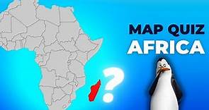 Map Quiz: GUESS The Countries of Africa
