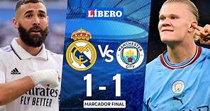 REAL MADRID 1-1 MANCHESTER CITY por Champions League | Semifinales | Partido Completo | 09/05/2023