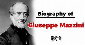 Biography of Giuseppe Mazzini, Leader of Italian revolutionary movement