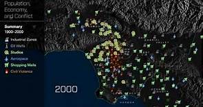 Population, Economy, and Conflict of Los Angeles
