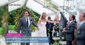 Gwyneth Paltrow Shares First Wedding Photo with Brad Falchuk: See Her Gorgeous Dress