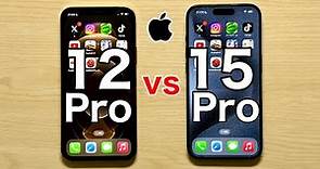 iPhone 12 Pro vs iPhone 15 Pro 実機スピードテスト その実力差は。バッテリーの解説も。3世代差とはどのようなものか?!(SpeedTest)