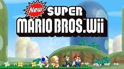 New Super Mario Bros. Wii Walkthrough - Worlds 1 - 9 Full Game (100%)
