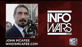 John McAfee on Infowars: Nothing Can Stop The Blockchain Revolution