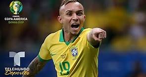 Everton hace olvidar a Neymar y enloquece a Brasil en la Copa América | Telemundo Deportes