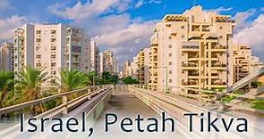 ISRAEL. The City of PETAH TIKVA after the Rain. From The Old Area to The New