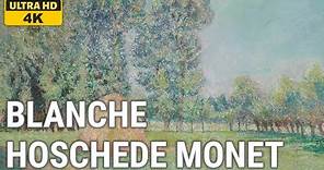 Blanche Hoschede Monet: A collection of 10 artworks with title and year, around 1885 [4K]