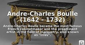 Andre-Charles Boulle (1642 - 1732). Find public domain images of Andre-Charles Boulle (1642 - 173...