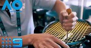 The AO Racquet Stringing Team | Wide World Of Sports