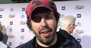 Angus Sampson chats on the "Fargo" red carpet for an Emmy voter FYC screening