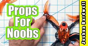 How to install quadcopter props correctly BEGINNERS WATCH THIS NOW!