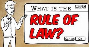 The Rule of Law: Civics basics