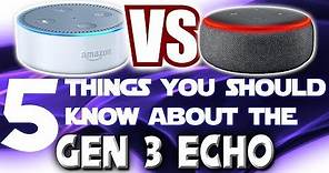 5 Things You Should Know About The 3rd Generation Amazon Echo Dot: Review And Setup Guide