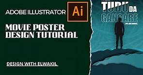 Movie Poster Design Tutorial | Adobe Illustrator Tutorial 2022