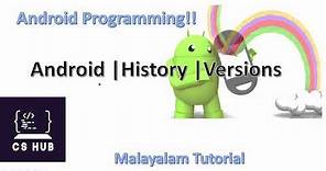 What is Android | History of Android | Version history of Android