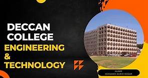 Deccan college of engineering and the technology | DCET | 2015 | Hyderabad | India