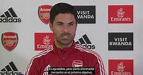 Mikel Arteta, entrenador del Arsenal: "El fútbol siempre te da otra oportunidad"