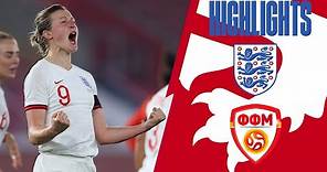 England 8-0 North Macedonia | Lionesses Score 8 in Impressive Win! | Highlights