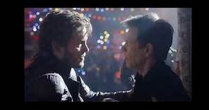 Los Guardianes de la galaxia especial de Navidad | escena star-lord se sorprende al ver Kevin Bacon