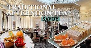 Stunning AFTERNOON TEA at Savoy - Best Afternoon Tea in London