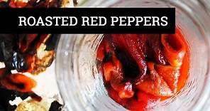 ROASTED RED PEPPERS IN THE OVEN | Mary's Test Kitchen
