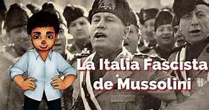 La Italia Fascista de Benito Mussolini| Historia Contemporánea #12 | Un Salón de Clases