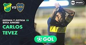 Carlos Tevez (0-1) Defensa y Justicia vs Boca Juniors | Fecha 20 - Superliga Argentina 2018/2019