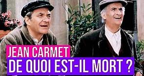 Jean Carmet : De quoi est mort l'acteur aux 2 césars et ami de Gérard Depardieu