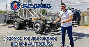 ¡Conoce cómo es un chasis SCANIA para autobuses!