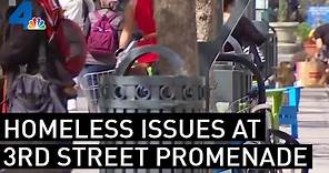 Santa Monica Third Street Facing Homeless Problem, Along With Economic Struggles | NBCLA