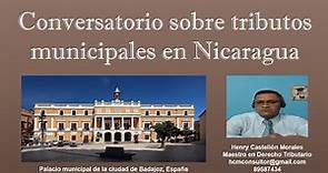 Conversatorio sobre tributos municipales en Nicaragua