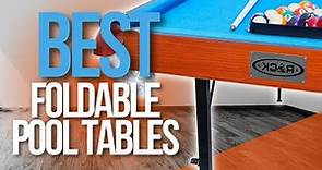 🙌 Top 5 Best Foldable Pool Tables | Holiday BIG SALES 2023
