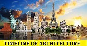 HISTORY OF ARCHITECTURE TIMELINE