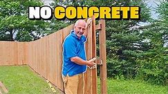 Building a Backyard Privacy Fence With My Son