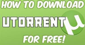 uTorrent Free Download (PC)