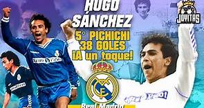 El día que HUGO SÁNCHEZ ganó su quinto PICHICHI con 38 goles a PRIMER TOQUE | Temporada 1989-90